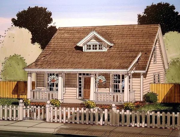 Full Rendering for House Plan #247171