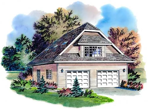 Full Rendering for House Plan #137729