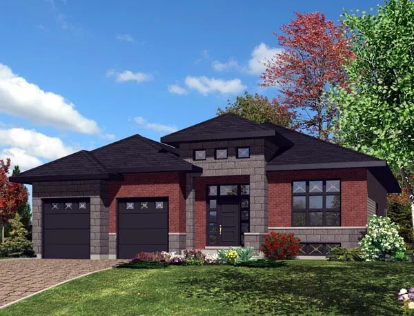 Full Rendering for House Plan #425131