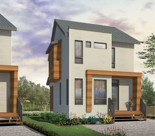 Full Rendering for House Plan #140071
