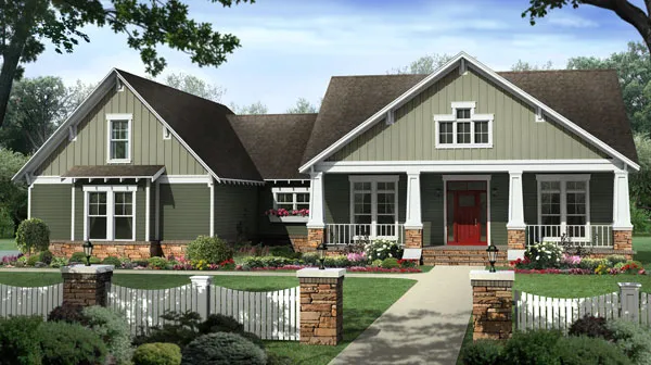 Full Rendering for House Plan #219912