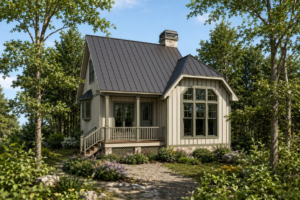 Full Rendering for House Plan #118280
