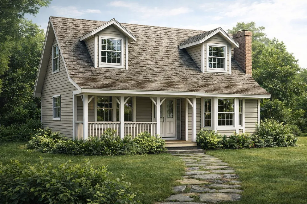 ExteriorPhoto for House Plan #222176