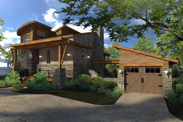 ExteriorPhoto for House Plan #640589