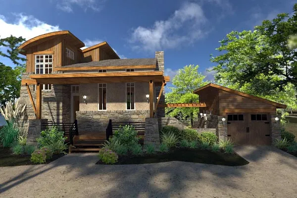 ExteriorPhoto for House Plan #640589