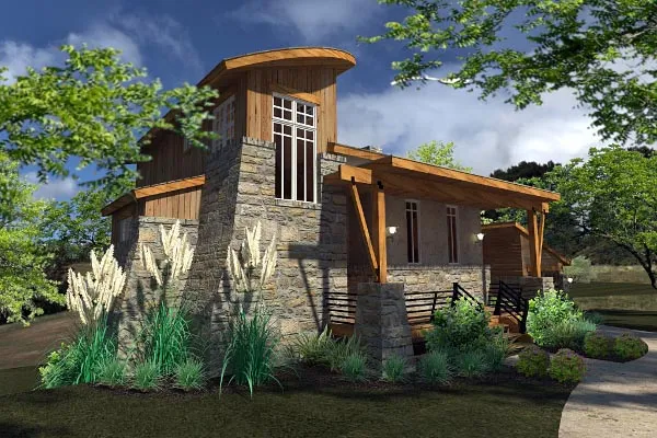 ExteriorPhoto for House Plan #640589
