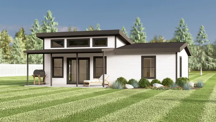 Full Rendering for House Plan #755780