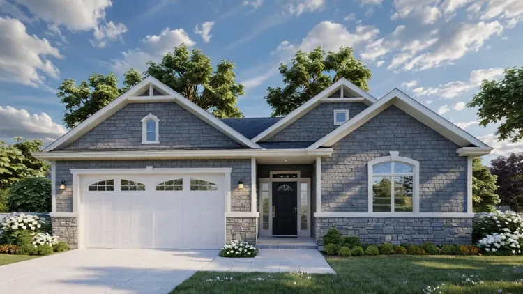 Full Rendering for House Plan #805751