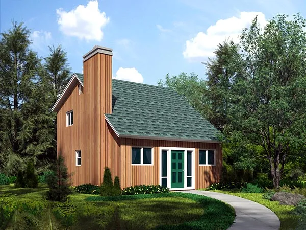 Full Rendering for House Plan #180990