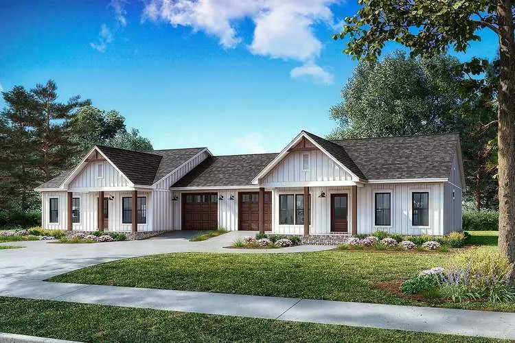 Full Rendering for House Plan #306902