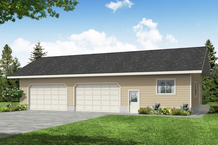 Full Rendering for House Plan #342002