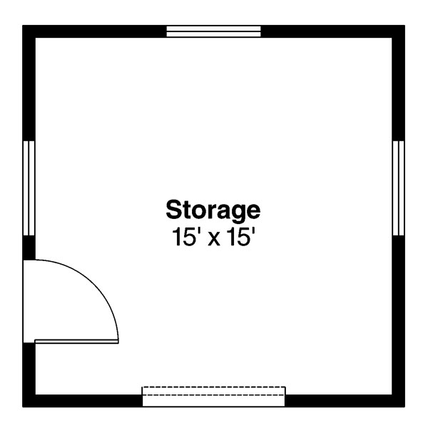 Main Floor Plan for Project Plan #346520