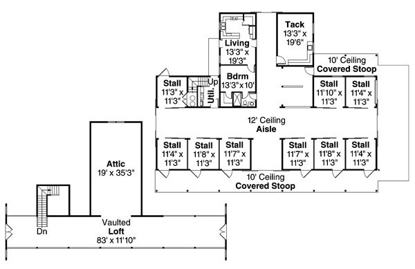 Plan for House Plan #347402