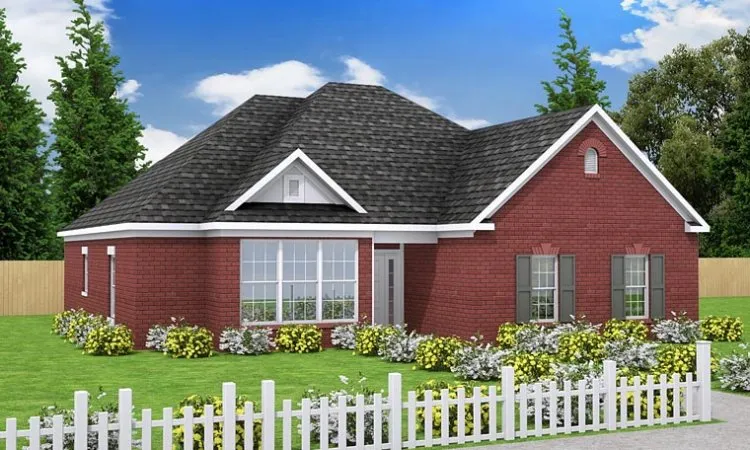 Full Rendering for House Plan #240721