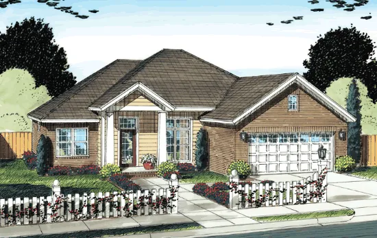 ExteriorPhoto for House Plan #244631