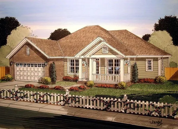 ExteriorPhoto for House Plan #244981