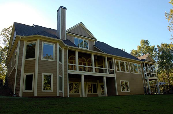 Rear Elevation for House Plan #719893