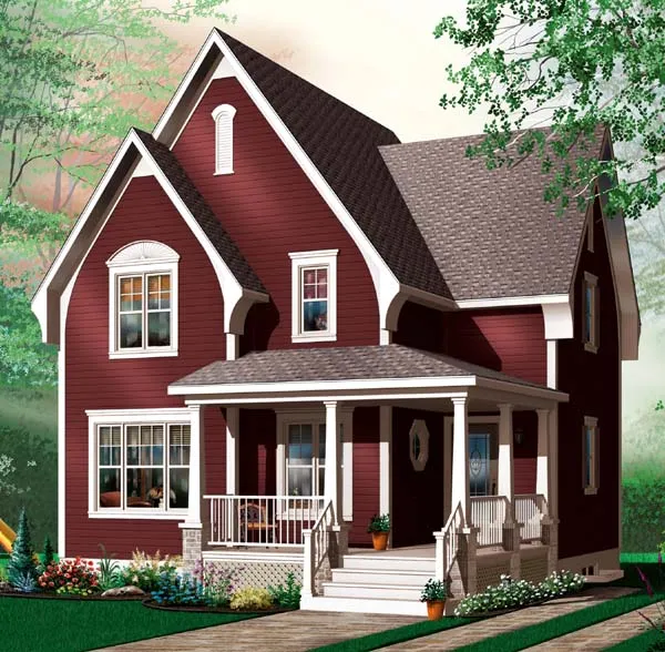 ExteriorPhoto for House Plan #142053