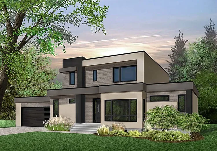 Full Rendering for House Plan #143883