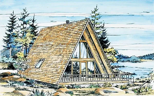 Full Rendering for House Plan #290809