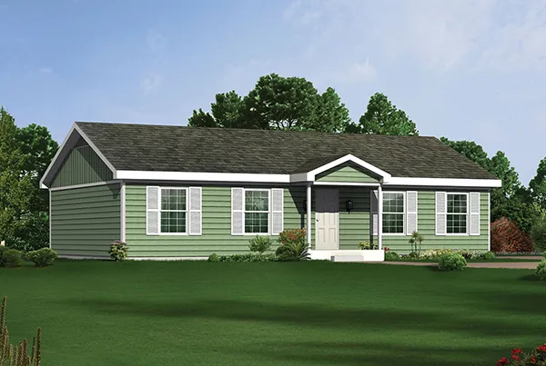 Full Rendering for House Plan #635431