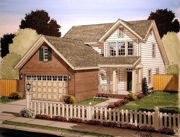 Full Rendering for House Plan #249451