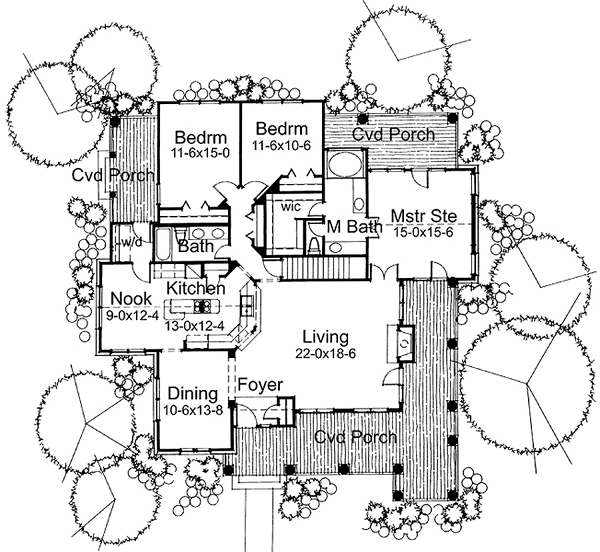Main Floor Plan for House Plan #643881