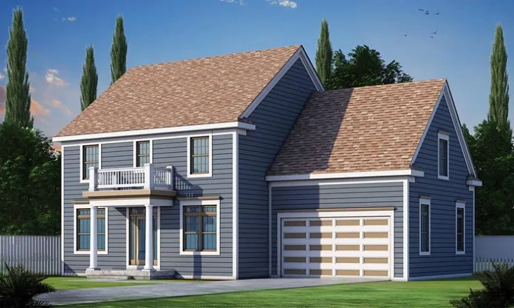Full Rendering for House Plan #150502