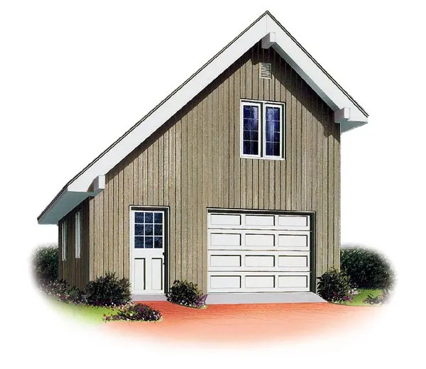 Full Rendering for House Plan #142792