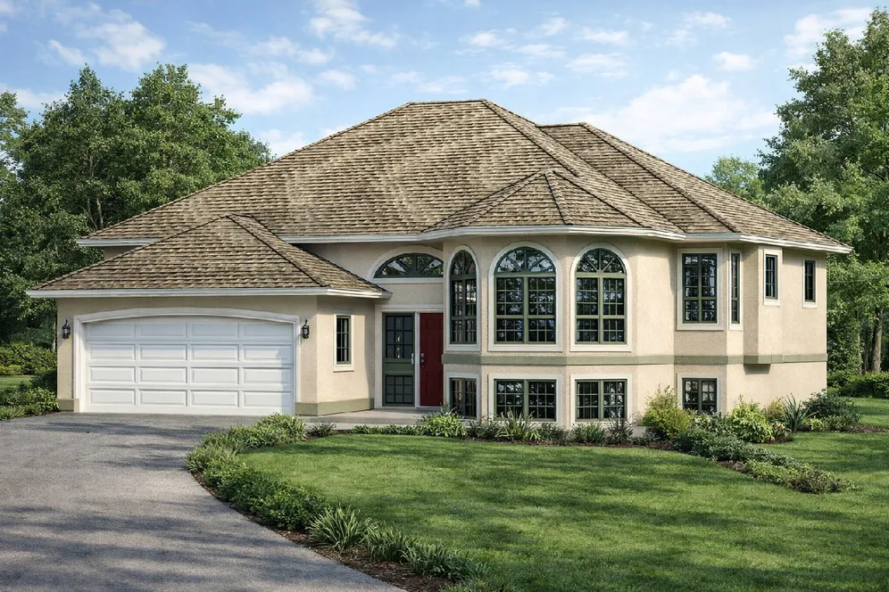 Full Rendering for House Plan #200939