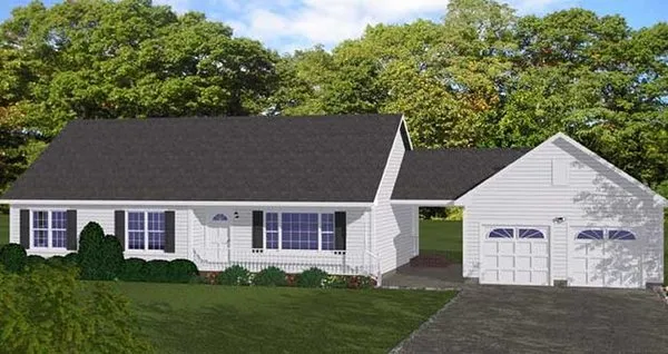 Full Rendering for House Plan #746631