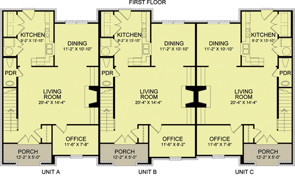 Main Floor Plan for House Plan #404694