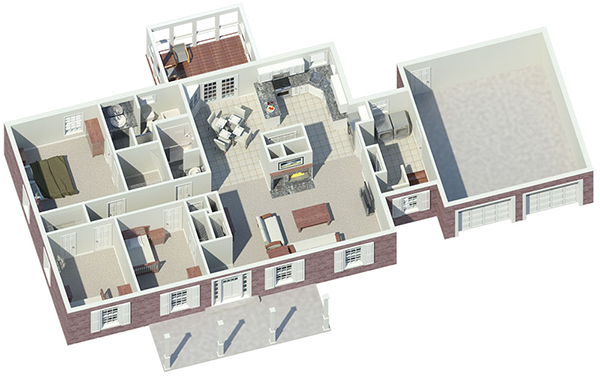 Plan for House Plan #634761