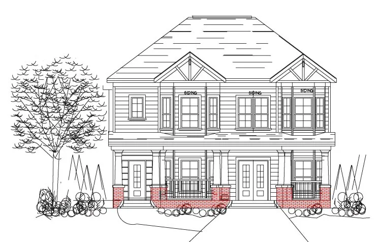 Full Rendering for House Plan #396282