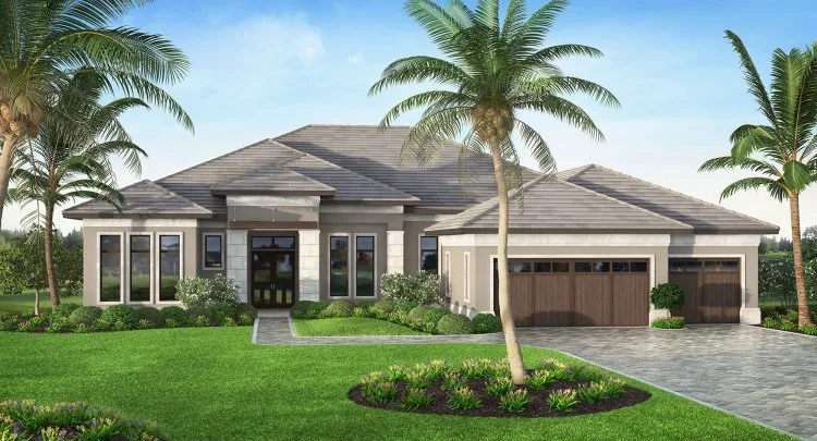Full Rendering for House Plan #774214