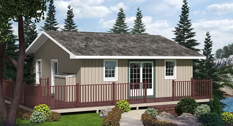 Full Rendering for House Plan #188270