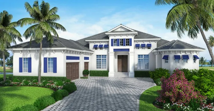 Full Rendering for House Plan #911724