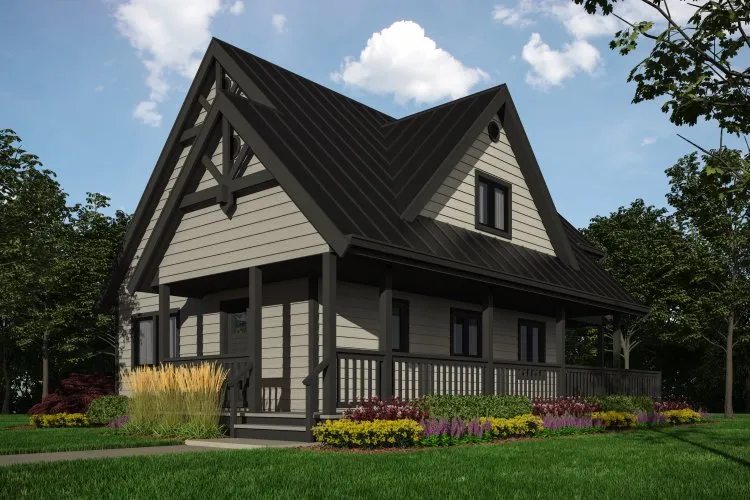 Full Rendering for House Plan #263431