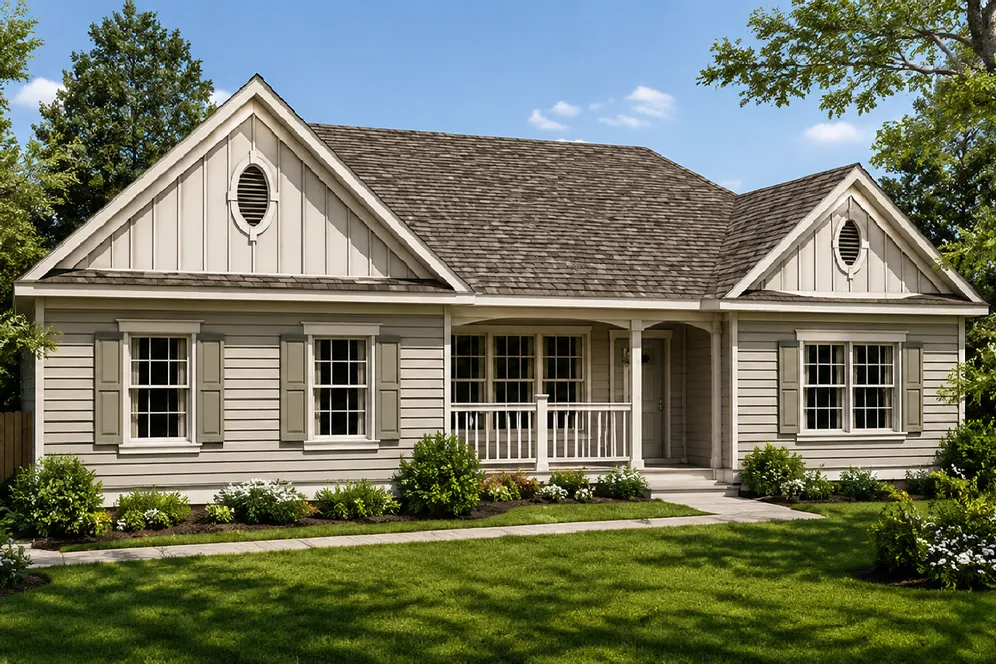 Full Rendering for House Plan #806901