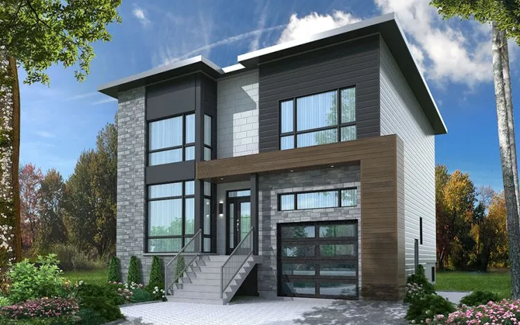 Full Rendering for House Plan #144883