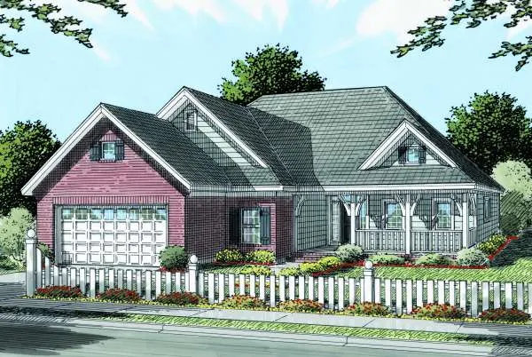 Full Rendering for House Plan #249142