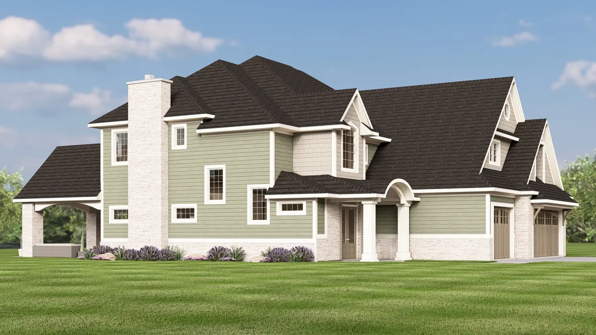 ExteriorPhoto for House Plan #750734