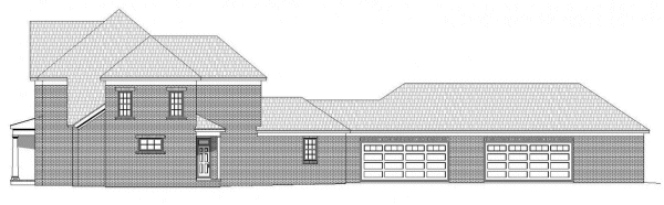 Right Elevation for House Plan #690315