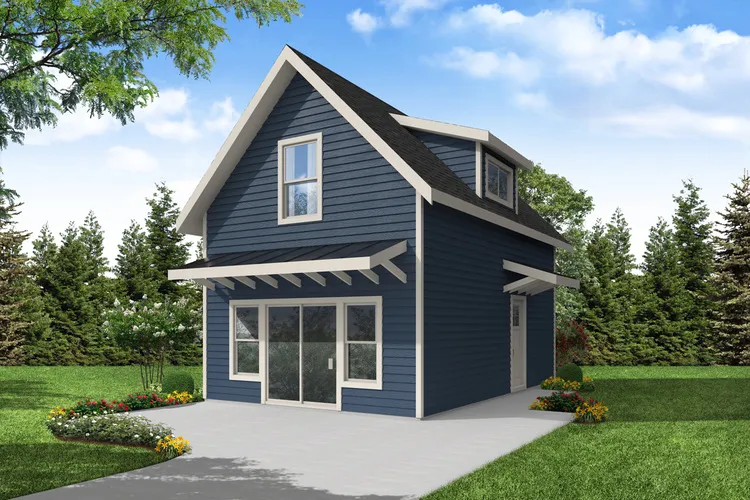 Full Rendering for House Plan #342880