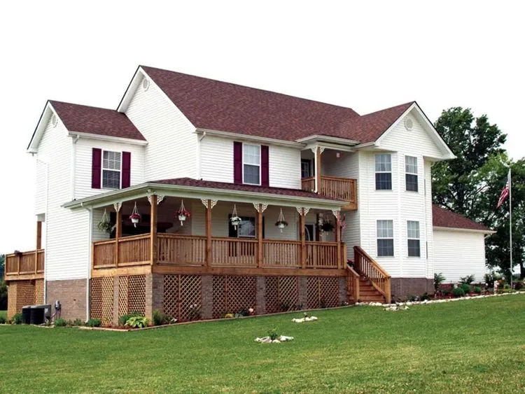 Full Rendering for House Plan #632622