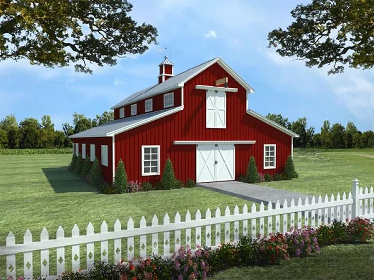 Full Rendering for House Plan #210147