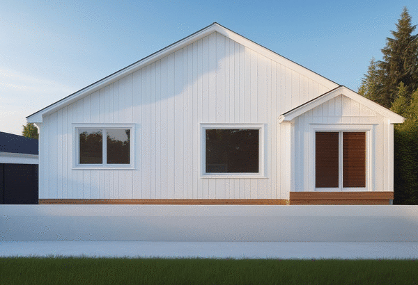 Rear Elevation for House Plan #805641