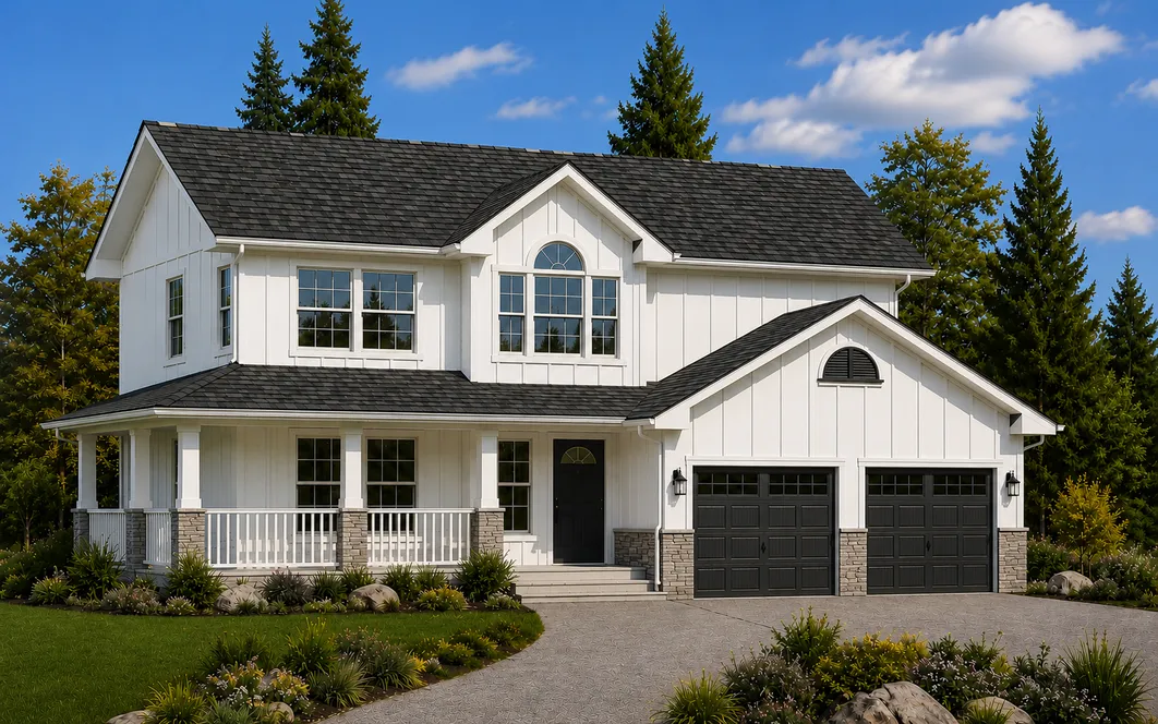 Full Rendering for House Plan #224202