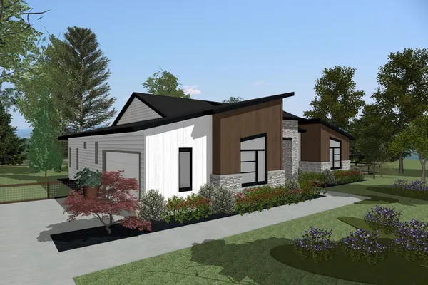 Main Floor Plan for House Plan #158302
