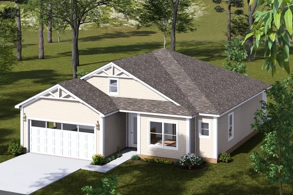 Full Rendering for House Plan #240821